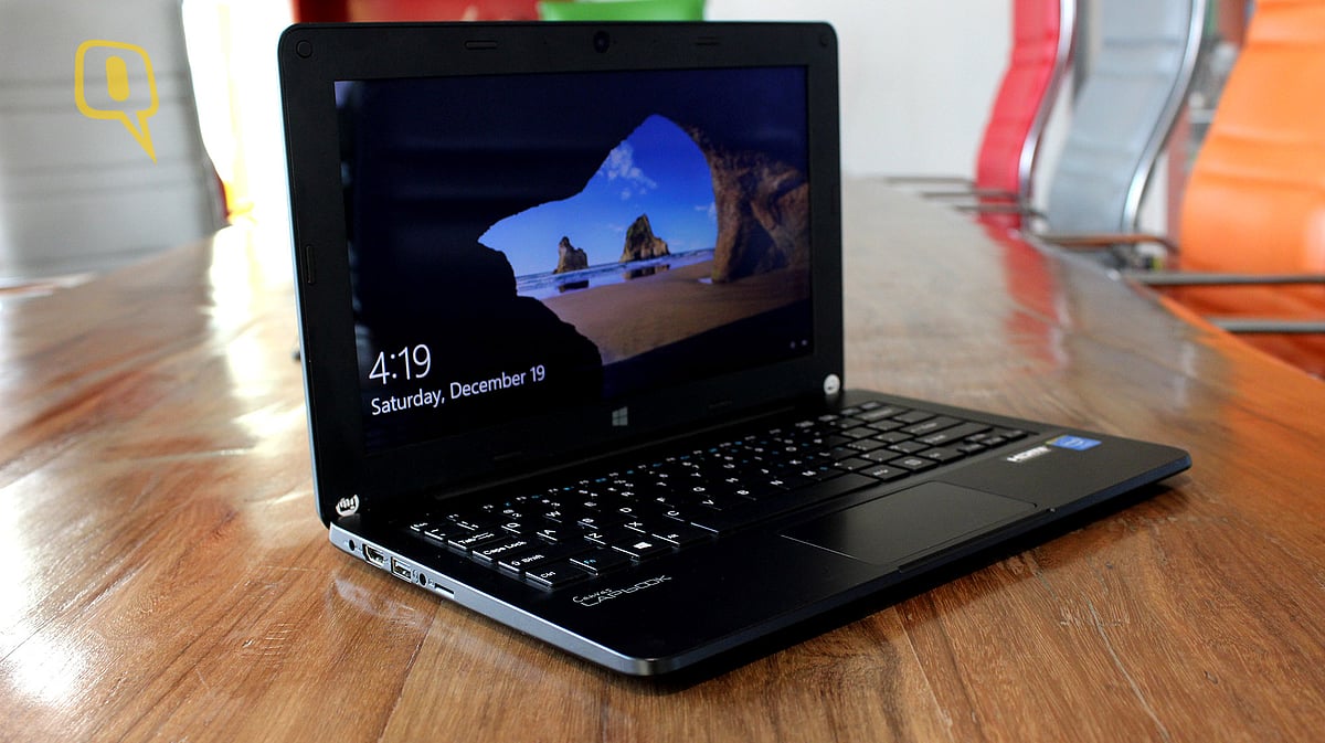 Micromax Lapbook. (Photo: <b>The Quint</b>)