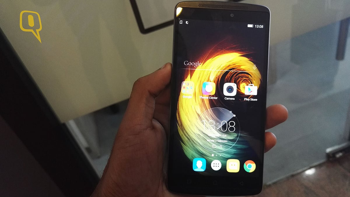 Lenovo Vibe K4 Note. (Photo: <b>The Quint</b>)