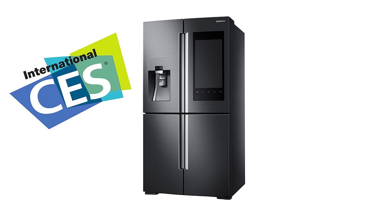 Samsung Family Hub Refrigerator. (Photo Courtesy: <a href="http://news.samsung.com/global/samsung-introduces-an-entirely-new-category-in-refrigeration-as-part-of-kitchen-appliance-lineup-at-2016-ces">Samsung</a>)