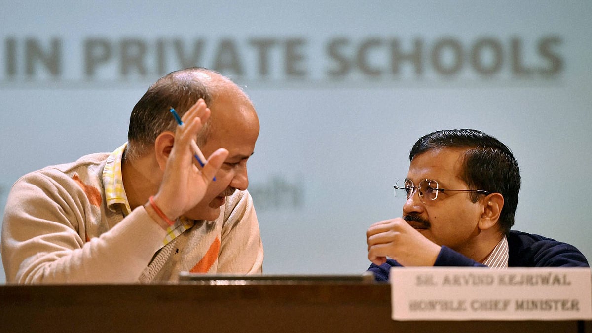 Delhi Chief Minister Arvind Kejriwal and Deputy CM Manish Sisodia.