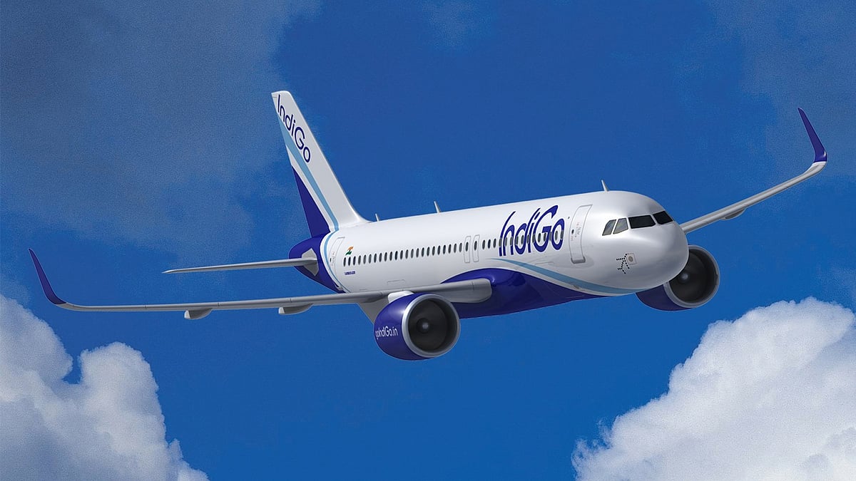 The Indigo plane and the Air Force jet were only 300-feet apart at the time of the incident.