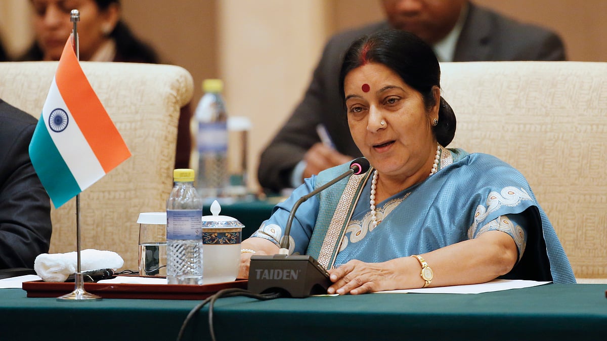 External Affairs Minister Sushma Swaraj. (Photo: Reuters)