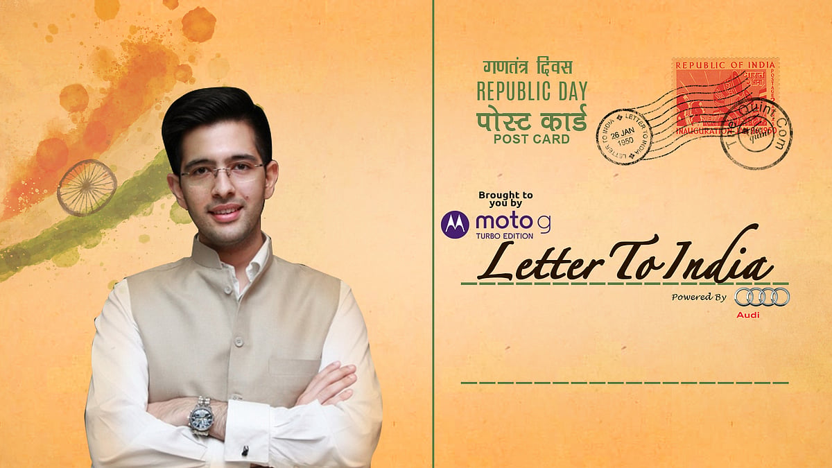 Raghav Chadha, a young politician has something to say to India. (Photo: Hardeep Singh/<b>The Quint</b>)
