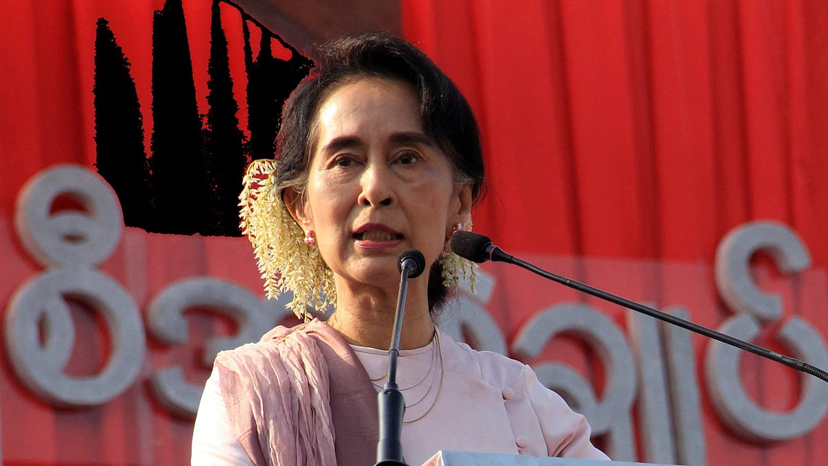 Myanmar’s Aung San Suu Kyi. 