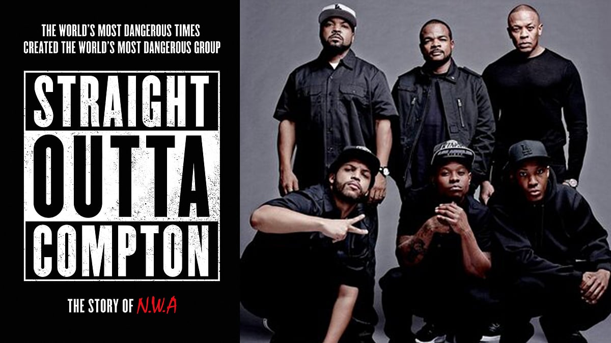 The poster for <i>Straight Outta Compton. </i>The 2015 film<i> </i>did not earn a Best Picture nomination.