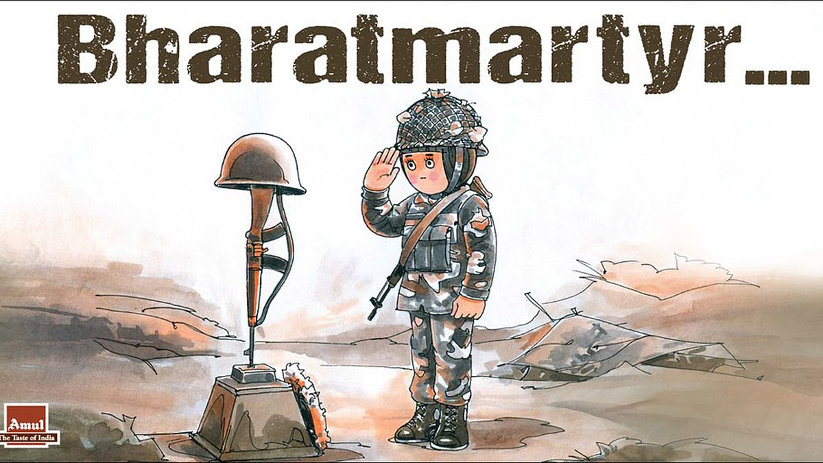 Amul pays tribute to the Pathankot martyrs (Photo: <a href="https://twitter.com/Amul_Coop">@Amul_Coop</a>/Twitter)