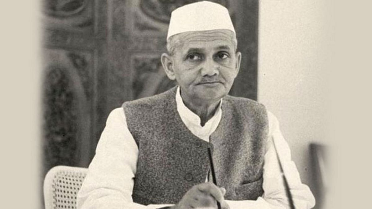 File photo of Lal Bahadur Shastri, former Prime Minister of India.
