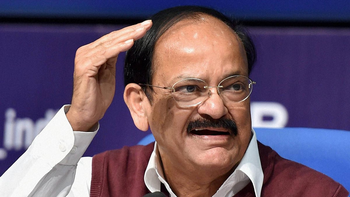 Urban Development Minister M Venkaiah Naidu while announcing the list of smart cities. (Photo: PTI)