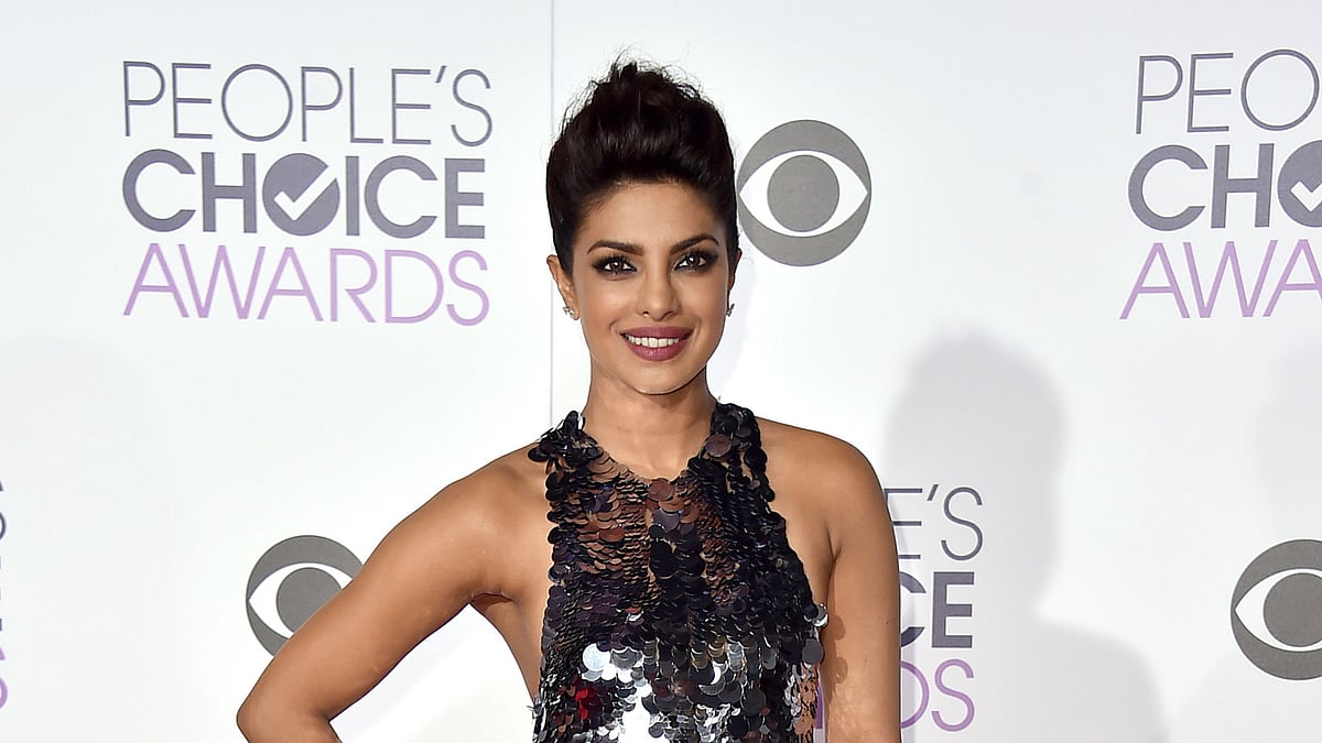 Priyanka Chopra at the People’s Choice Awards (Photo: AP)