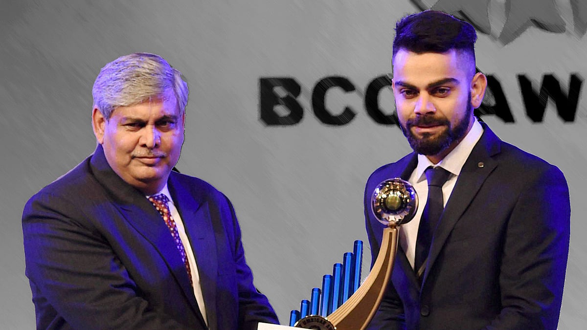 Virat Kohli won the
