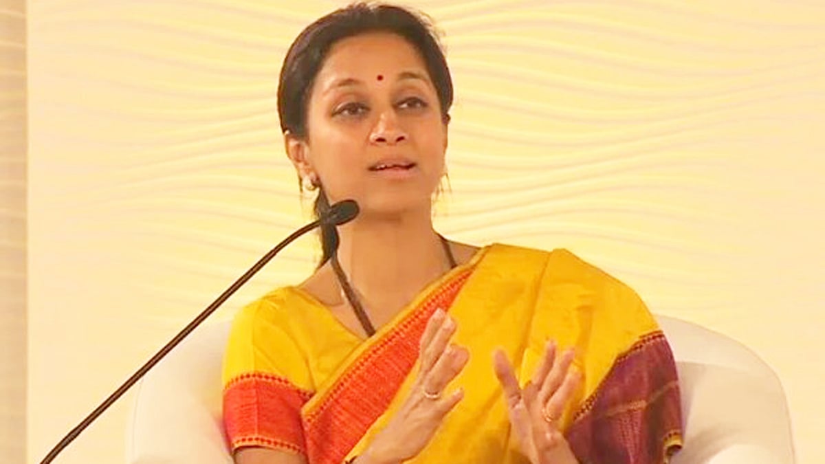Lok Sabha MP and senior NCP leader Supriya Sule. 