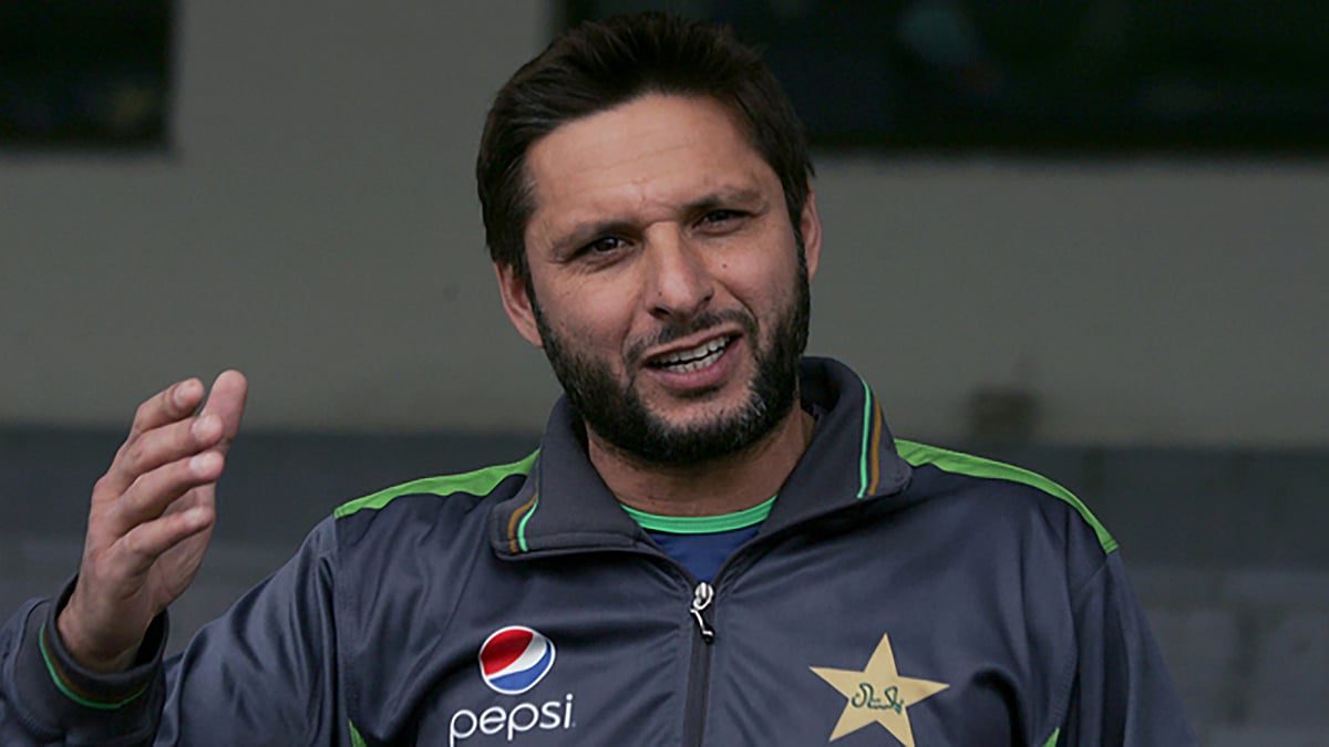 Shahid Afridi.