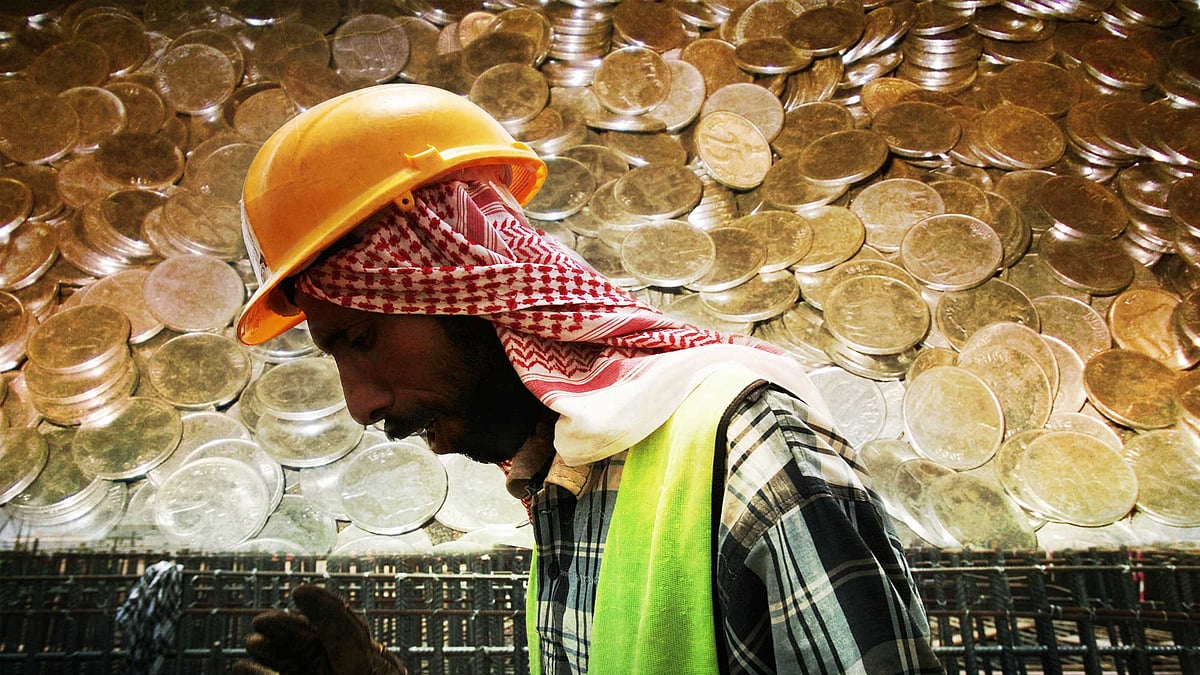 The collapse of oil prices and the consequent measures being taken by the West Asian nations to prevent a fiscal crisis are set to hurt both the diaspora as well as remittances. (Photo: Altered by <b>The Quint</b>)