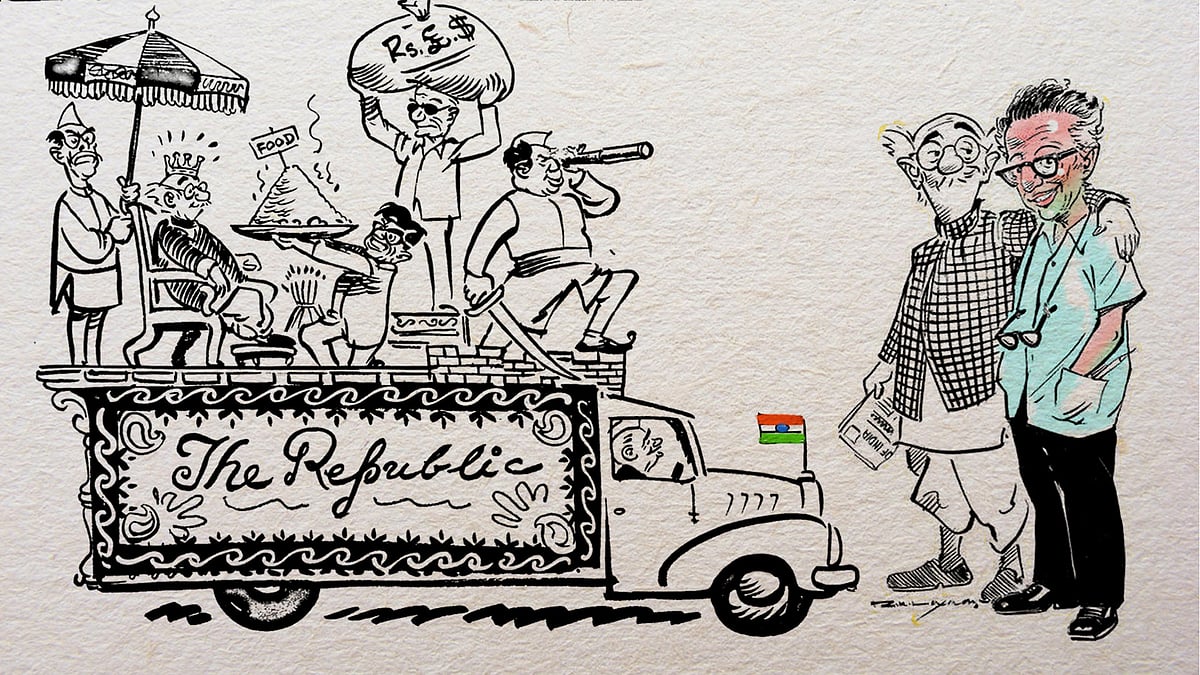 A brief history of independent India through RK Laxman’s classic Common Man cartoons in an animated avatar.
