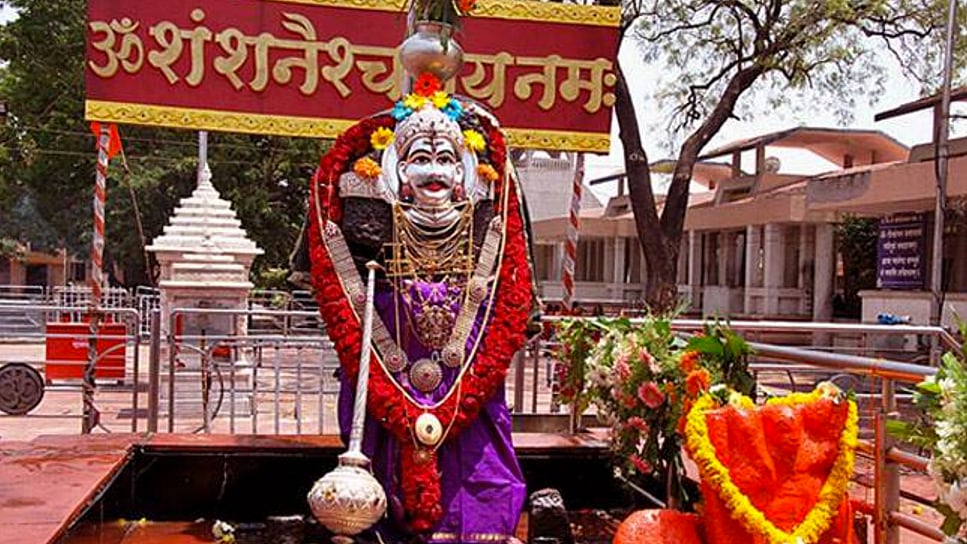 File photo of the Shani Shignapur temple in Ahmednagar. (Photo: PTI)