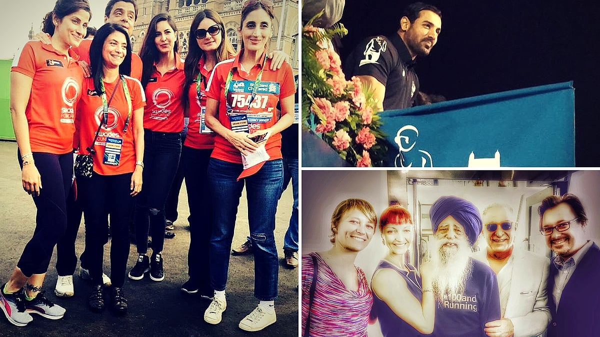 Mumbai Marathon.&nbsp;