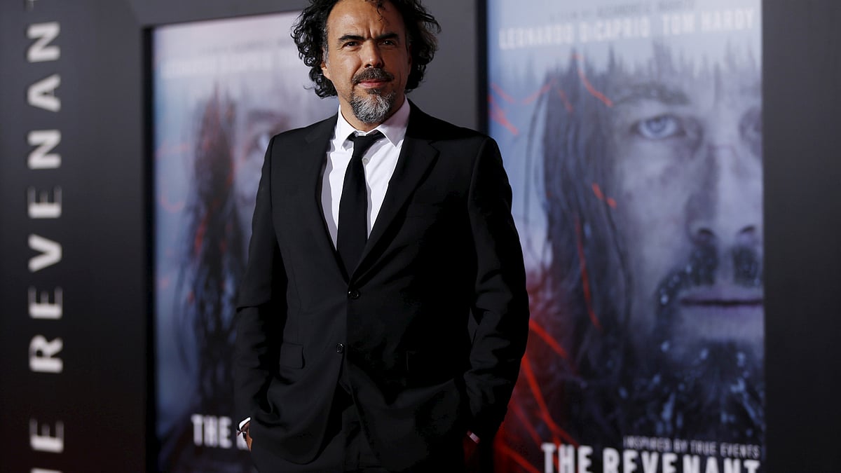Director Alejandro Gonzalez Inarritu poses at the premiere of <i>The Revenant</i> in Hollywood, California. (Photo: Reuters)
