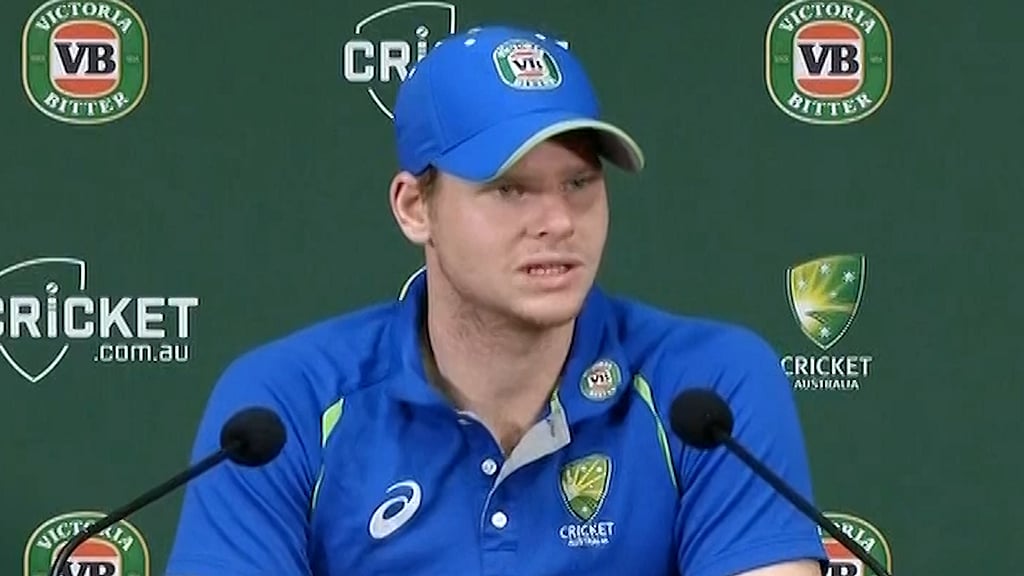 Steve Smith attends the press conference ahead of the first ODI between Australia and India. (Photo: ANI)