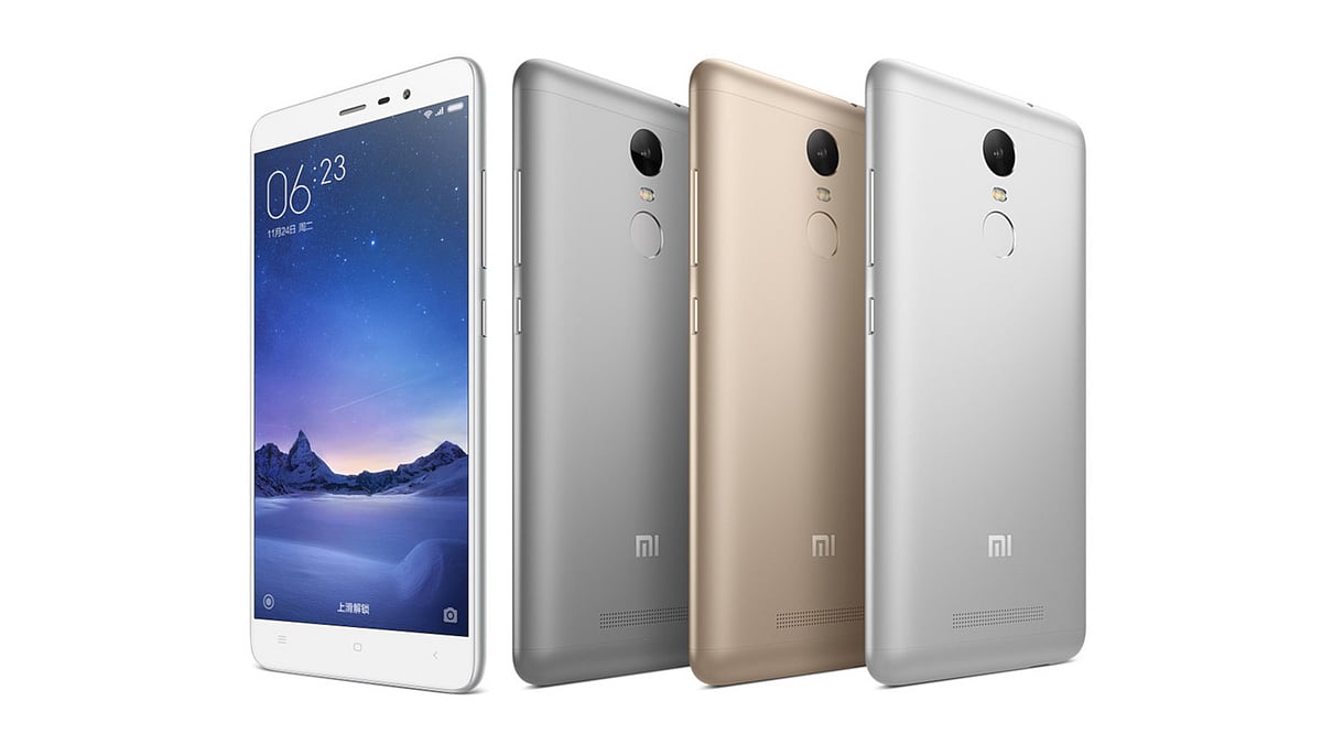Xiaomi Redmi Note 3. (Photo: Xiaomi) 