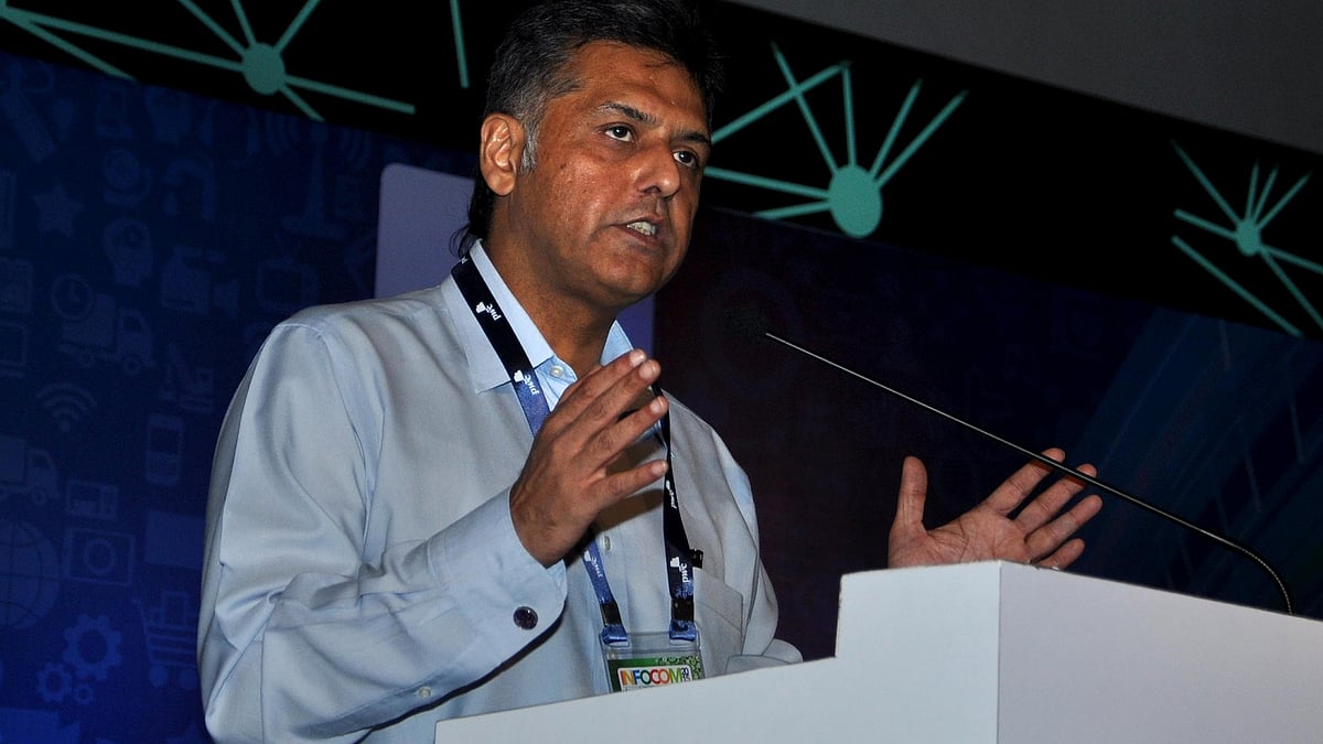 Manish Tewari slammed PM Modi on his Pakistan policy in a press conference on Sunday. (Photo: IANS)