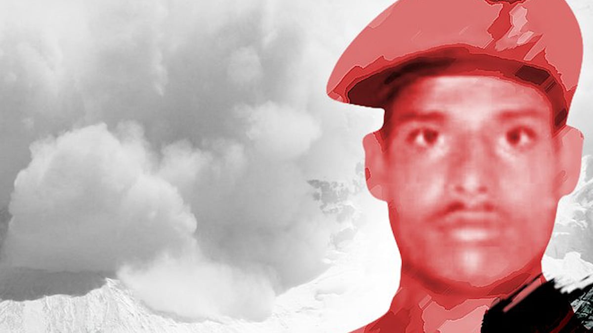Siachen martyr Lance Naik Hanumanthappa. (Photo: <b>The Quint</b>)