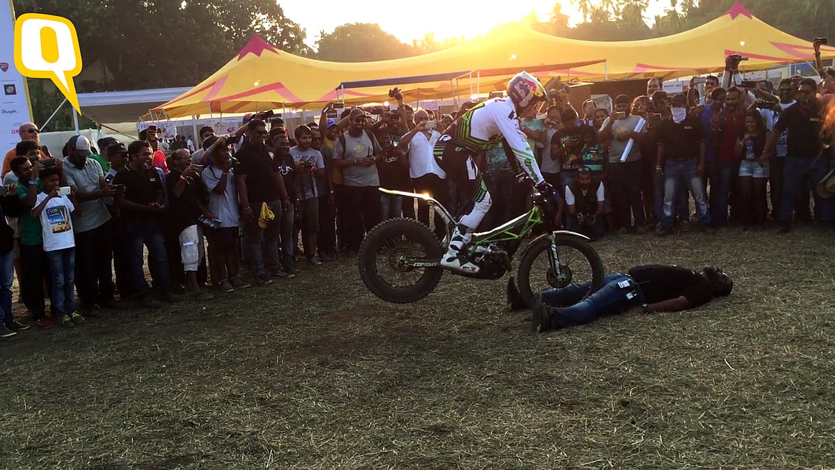 

The India Bike Week was held at Arpora, Goa. (Photo: <b>The Quint</b>)