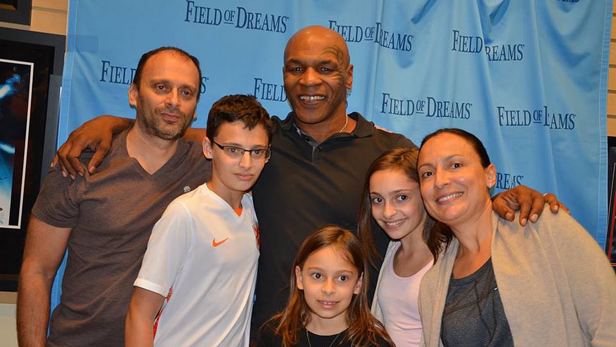 Mike Tyson with fans (Photo courtesy: Facebook/miketyson)