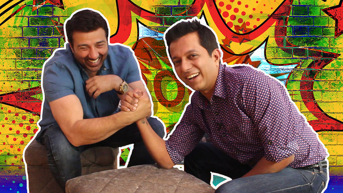 Sunny Deol and Rohit Khilnani (Photo: The Quint)&nbsp;