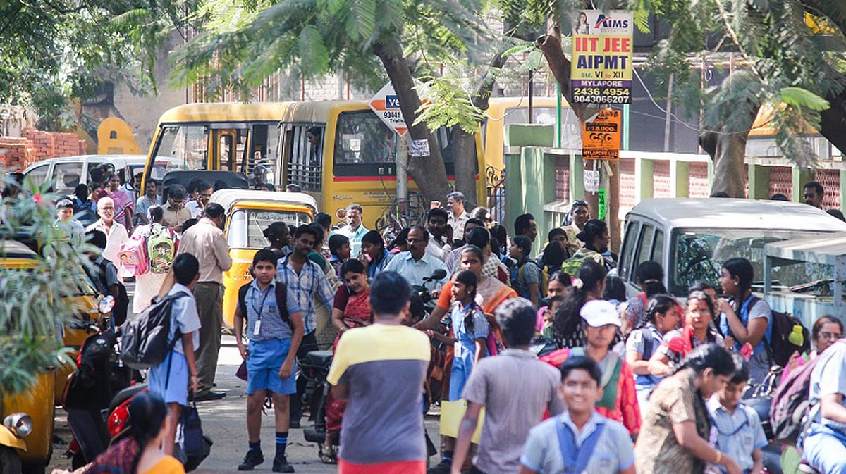 Tamil Nadu will introduce a compulsory Tamil test in state schools. (Photo Courtesy: The News Minute)