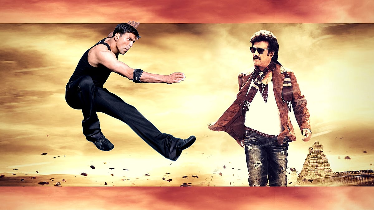 Robot 2 director Shankar is taking no chances with the Akshay Kumar-Rajinikanth action sequence in the film (Photo: Akshay Kumar in a still from Baby, Rajinikanth in a still from Lingaa; altered by The Quint)