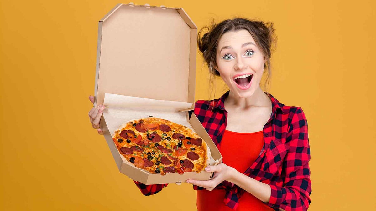 Are you hungry? Or are you bored? Wait, are you sad or angry? It’s so hard to tell when you are ravenous and ready to butcher a box of pizza! (Photo: iStock)