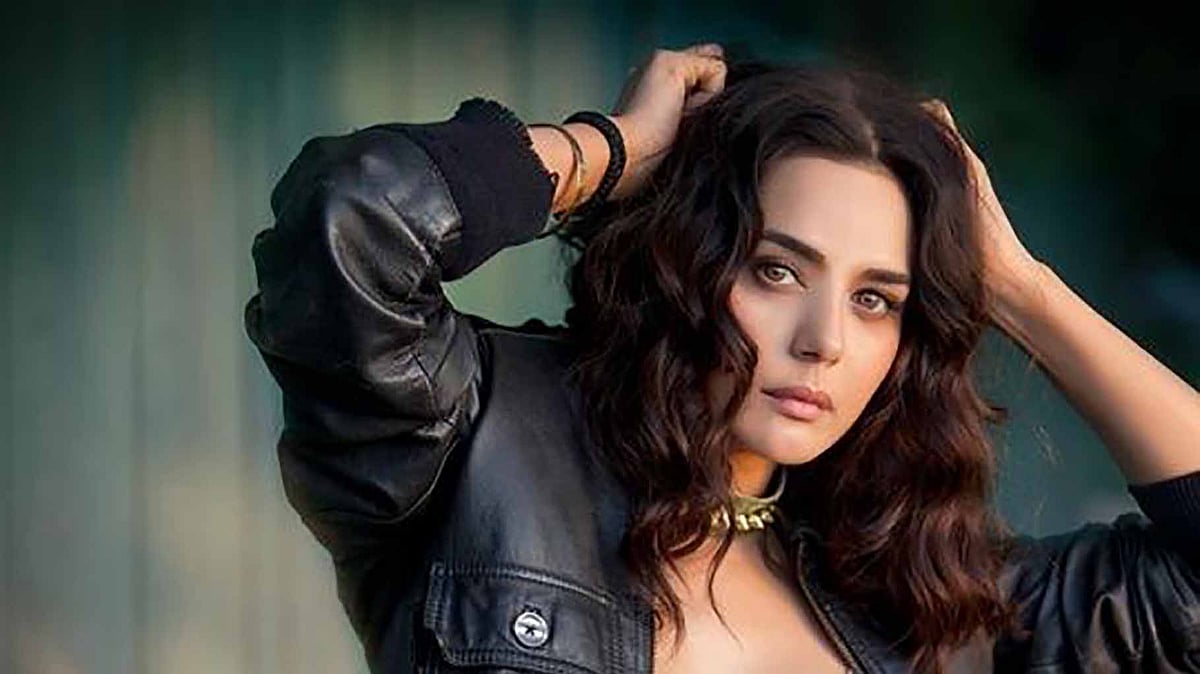 Bollywood actress Preity Zinta.