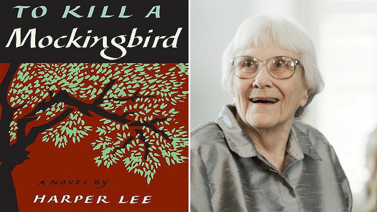 Harper Lee wrote the acclaimed <i>To Kill a Mockingbird </i>in 1960. (Photo: AP/altered by <b>The Quint</b>)&nbsp;