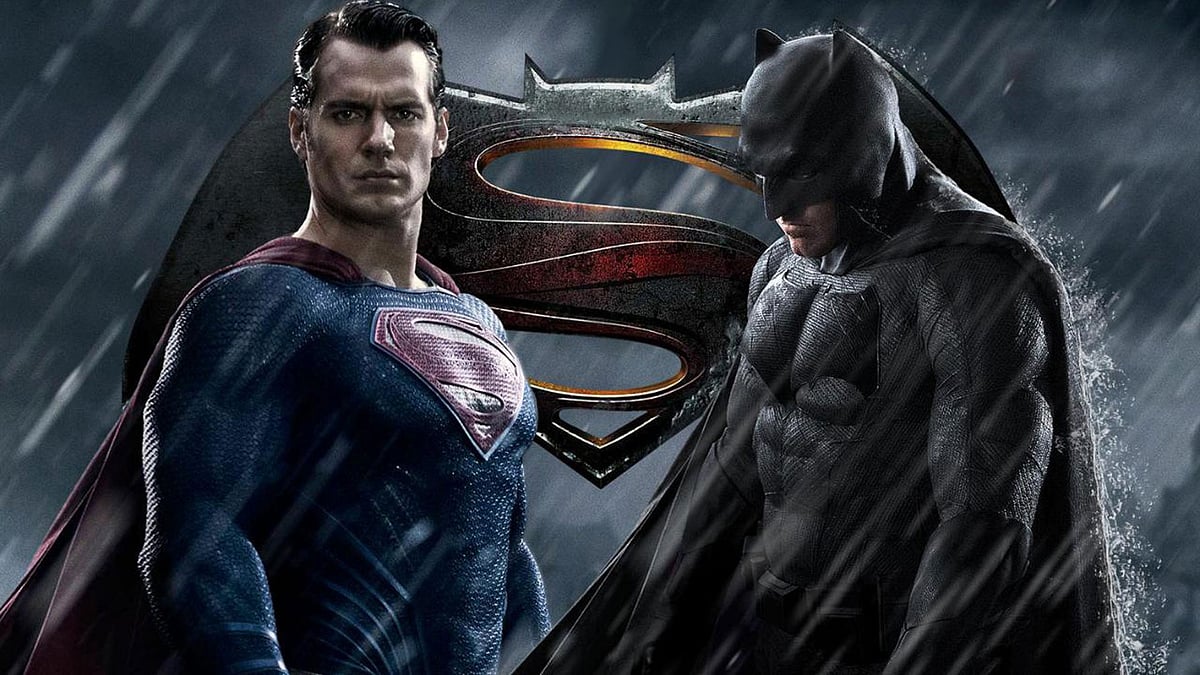 Movie poster of <i>Batman v Superman: Dawn of Justice</i>