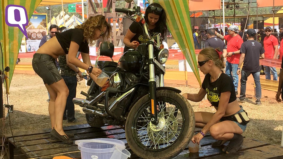 The 2016 India Bike Week was held at Arampora, Goa. (Photo: <b>The Quint</b>)