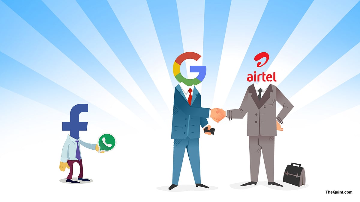 Google looks to fight Facebook’s WhatsApp with a new version of the SMS. (Photo: <b>The Quint</b>)