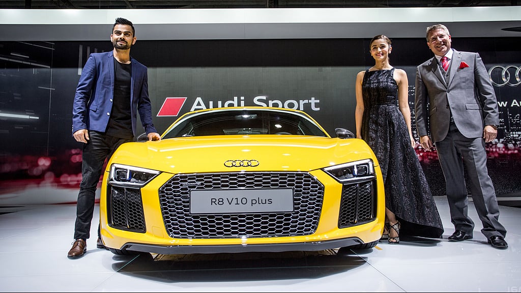 

Guess who stole the show at the Auto Expo? Photo: Audi India