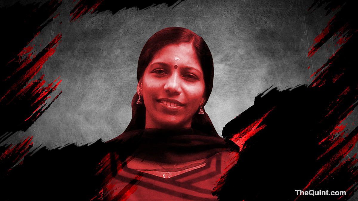 Deepa M Mohan, a PhD student at the Mahatma Gandhi University. (Photo: <b>The Quint</b>)