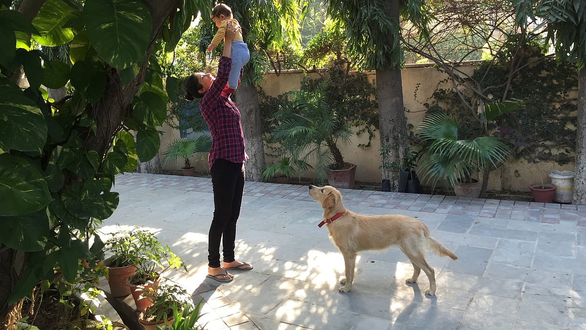 Worries of a new mommy. (Photo Courtesy: Simrat Ghuman)