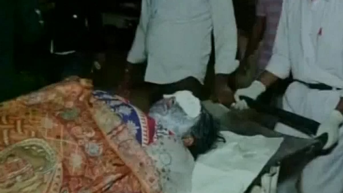 AAP leader Soni Sori was attacked with a grease-like liquid on Saturday. (Photo: ANI screengrab)