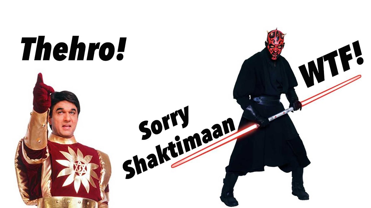 Shaktimaan was in Star Wars. If you don’t believe us, watch the video. (Photo: <b>The Quint</b>)