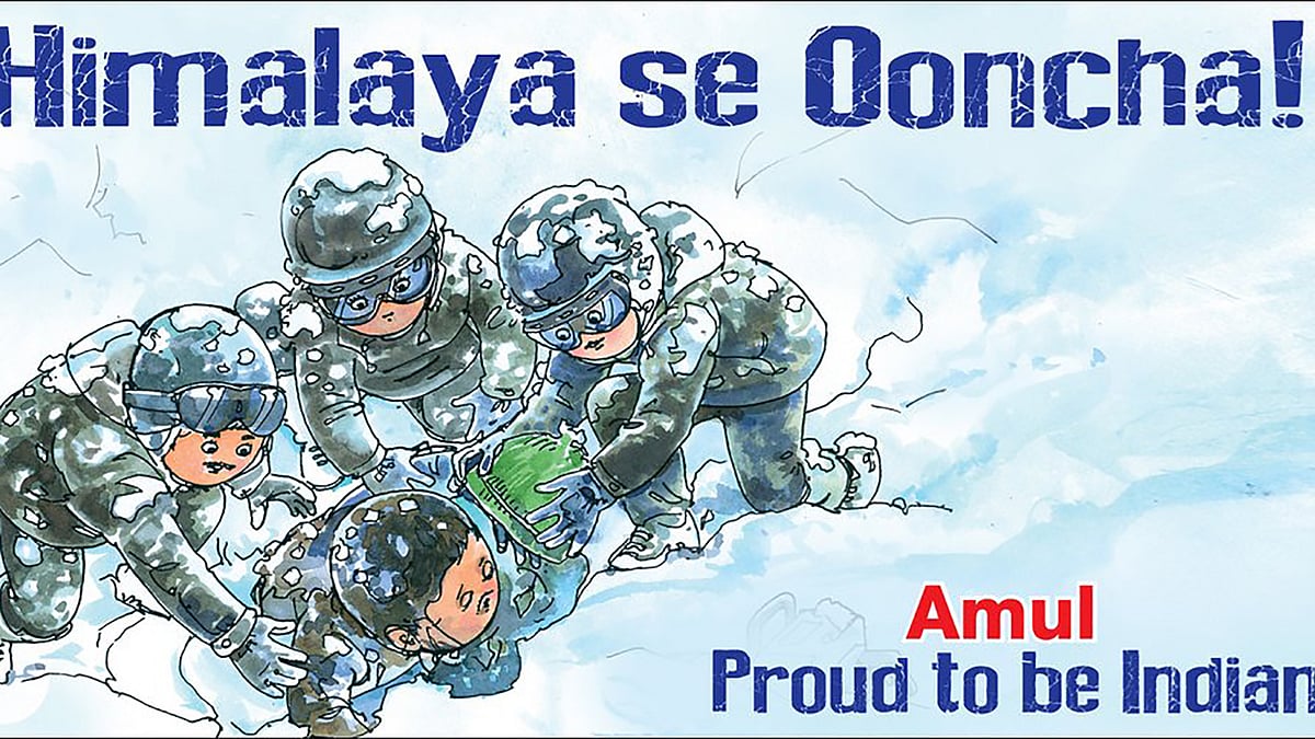 Amul ad on the Siachen avalanche mishap. (Photo courtesy: <a href="https://twitter.com/Amul_Coop/status/697400982787887106">Amul’s Twitter Feed</a>)