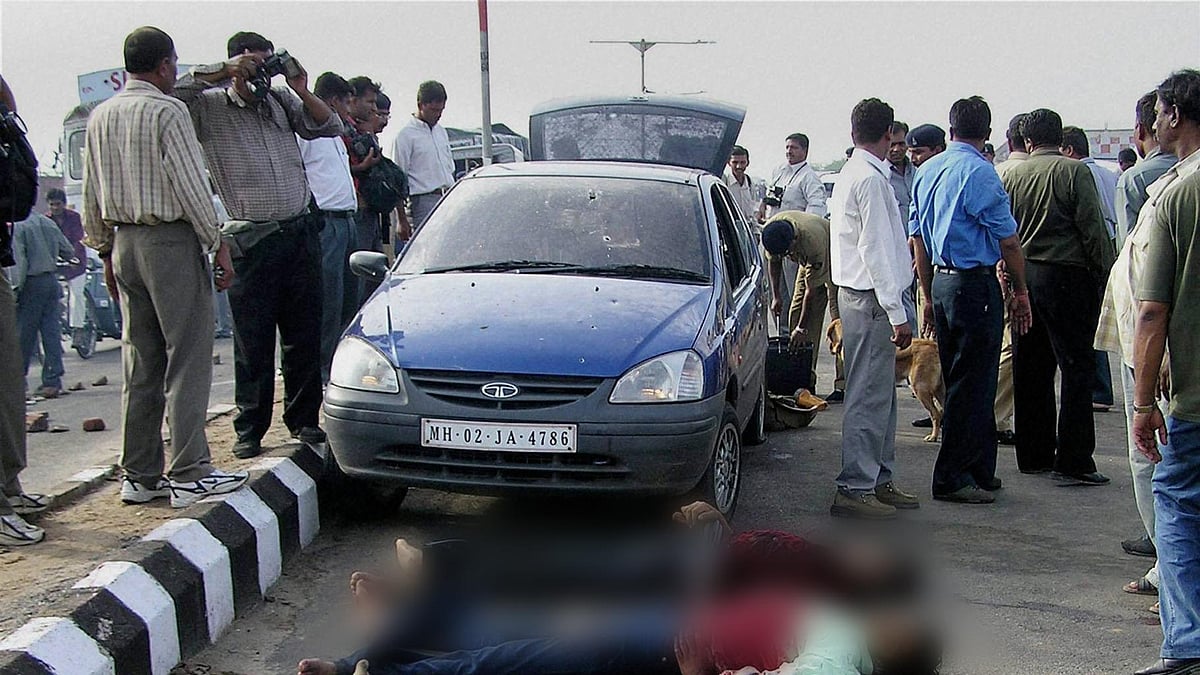 The spot of Ishrat Jahan encounter.