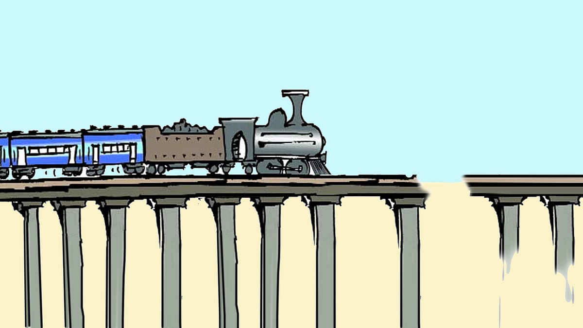 In his second railway budget, will the railway minister Suresh Prabhu have something new to offer? (Photo: <b>The Quint</b>)