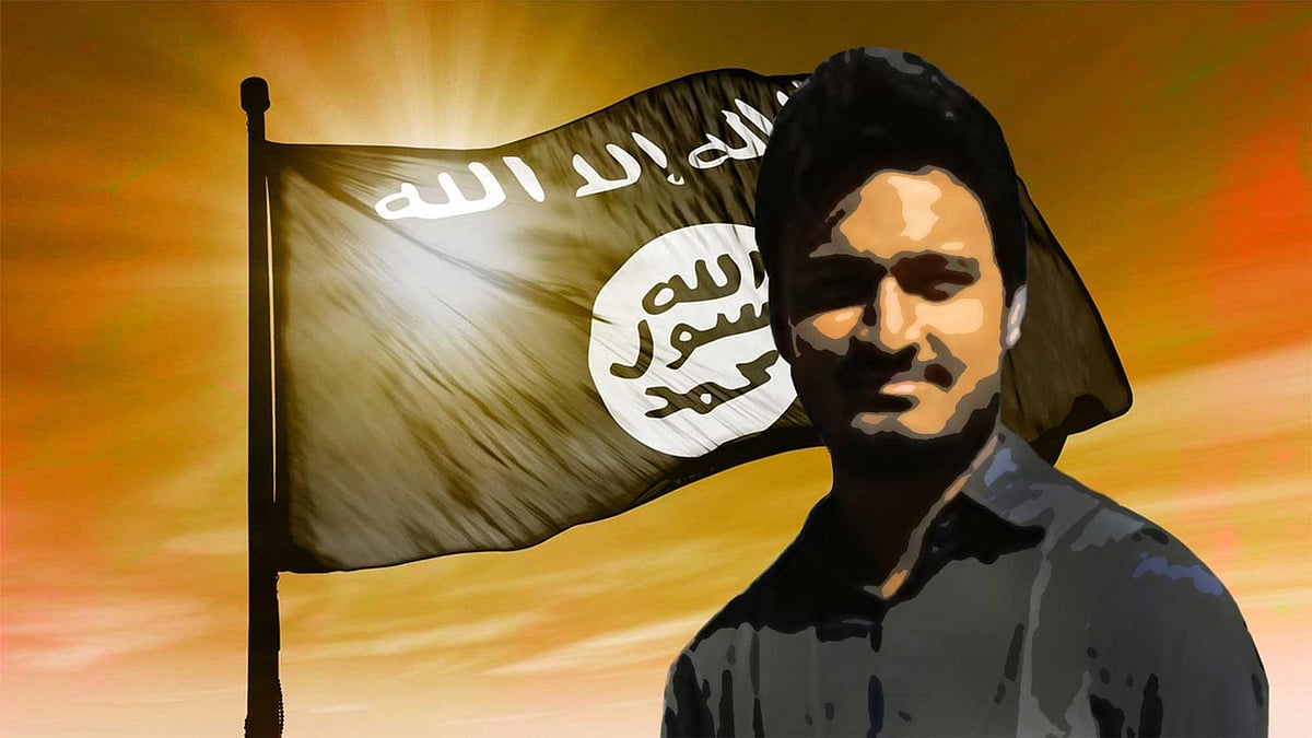 Abu Anas, a 24-year-old with a Masters in Computer Application, was arrested by the NIA from Hyderabad. (Photo: <b>The Quint</b>)