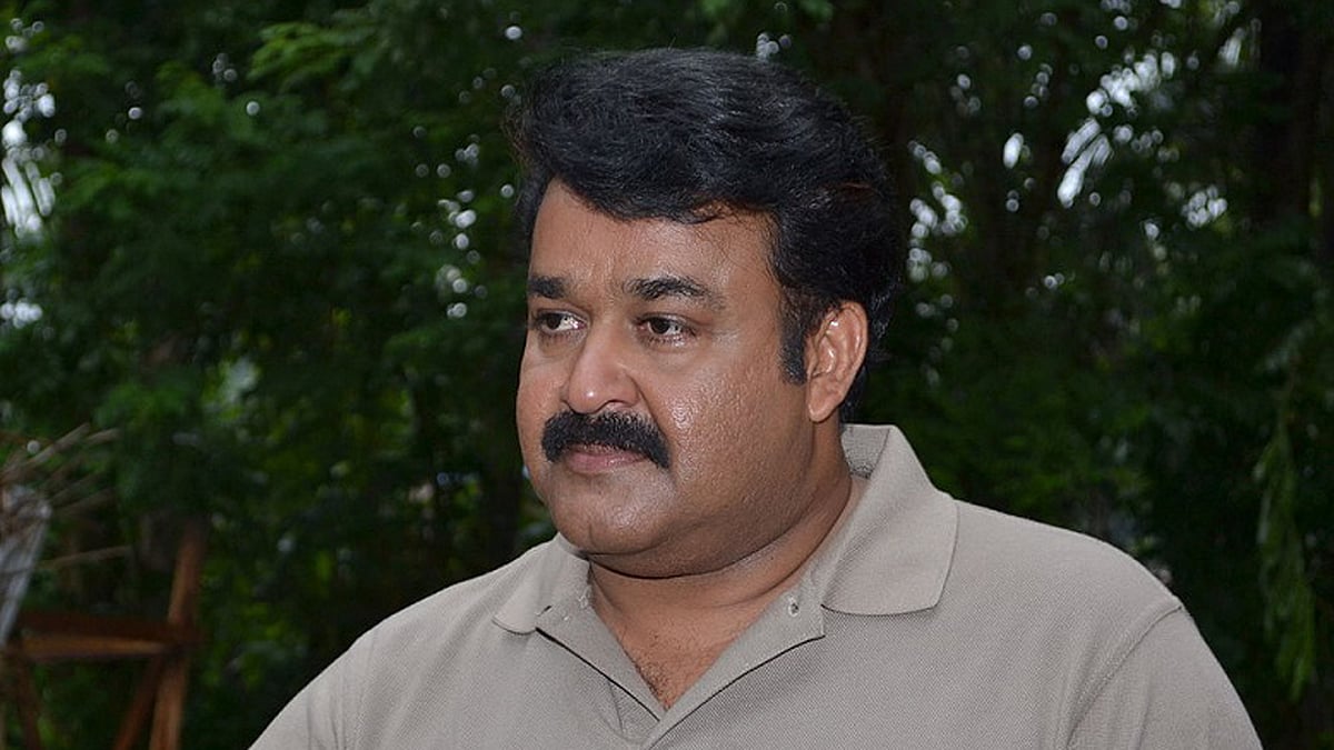 Malayalam film star Mohanlal. (Photo Courtesy: The News Minute)