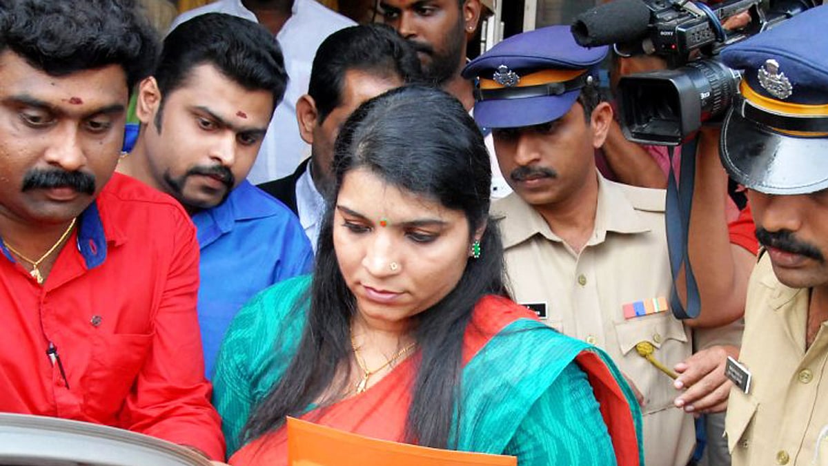 Solar scam co-accused Saritha Nair.&nbsp;