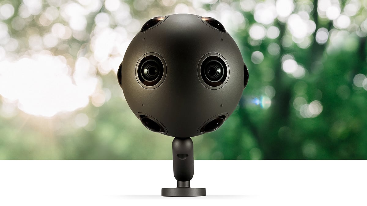 Nokia has showcased its Ozo 360-degree camera at MWC this year. (Photo: Nokia)