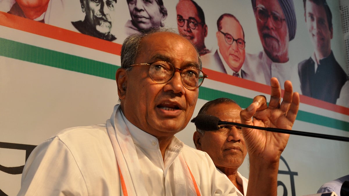Former Chief Minister of Madhya Pradesh Digvijaya Singh.&nbsp;