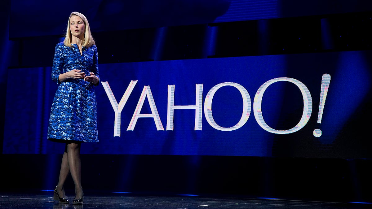 File photo of Yahoo president and CEO Marissa Mayer at the International Consumer Electronics Show in Las Vegas on 7 January 2014. (Photo: AP)